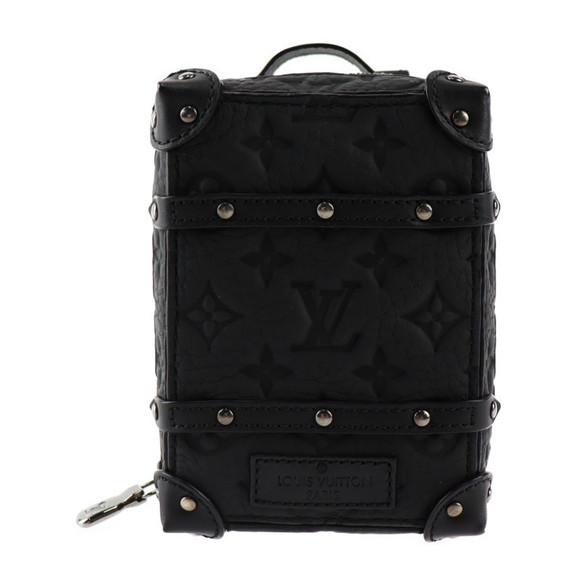 Louis Vuitton Porte Clé Backpack Trunk Keychain Black - Picture 1 of 8